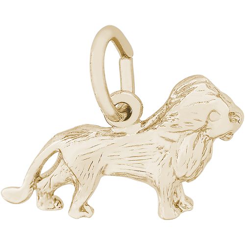 Lion Charm 10K Gold - 10-0365