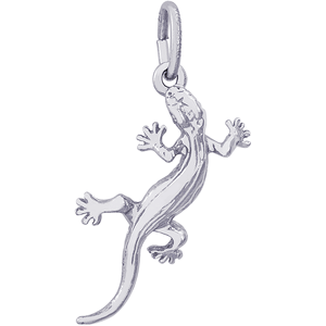 Lizard Charm Silver - 10-1669