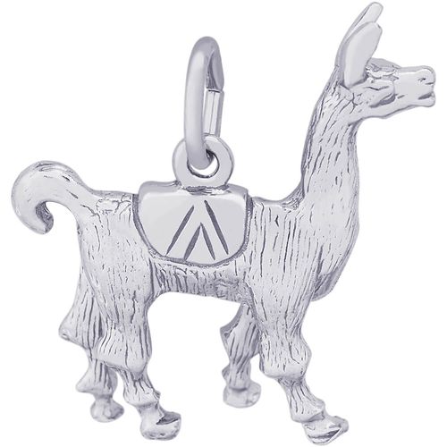 Llama Charm Silver - 10-3094
