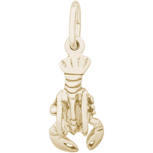 Lobster Charm 10K Gold - 10-2067