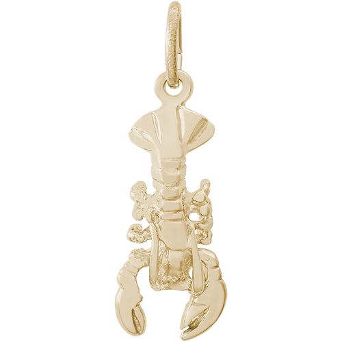 Lobster Charm Gold Plated - 10-0506