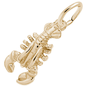 Lobster Charm Gold Plated - 10-5402
