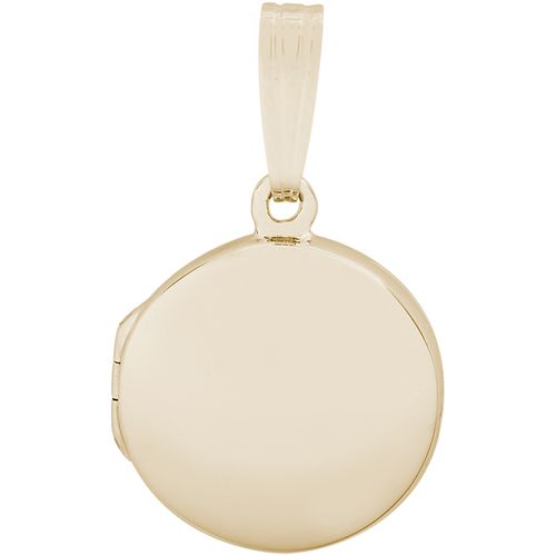 Locket Charm Gold Plated - 10-8604