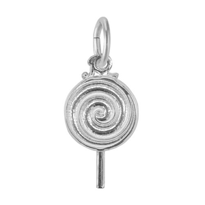 Rembrandt Lollipop Charm - 14K White Gold - 10-1101-0-14KW