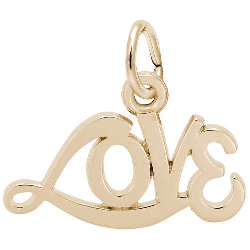 Love Charm 10K Gold Special Order Item - 10-2634