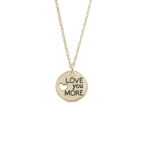 Rembrandt Love You More Necklace Set Necklace - Gold Plated - 29-1558-87-GP