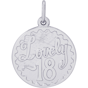 Lovely 18 Charm White Gold - 10-4258