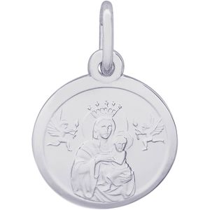 Madonna And Child Charm Silver - 10-4436