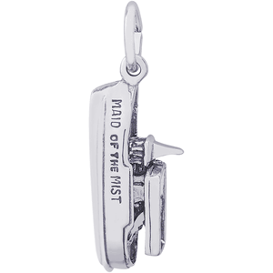 Maid Of The Mist Charm White Gold - 10-1005