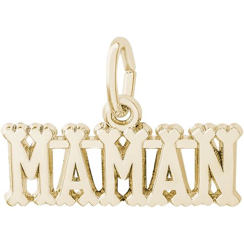 Maman Charm Gold Plated - 10-6115