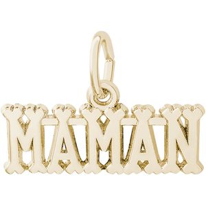 Maman Charm Gold Plated - 10-6115