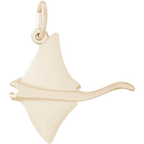 Manta Ray Charm Gold Plated - 10-3429