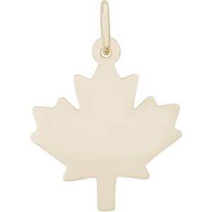 Maple Leaf Charm 10K Gold - 10-3392