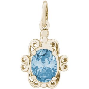 March Charm Gold Plated - 10-4764-3