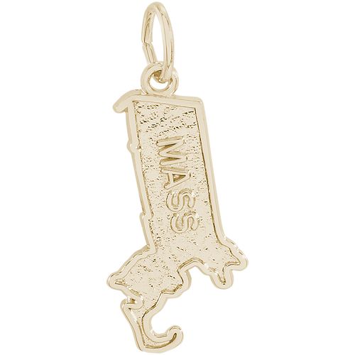 Massachusetts Charm 10K Gold - 10-3035