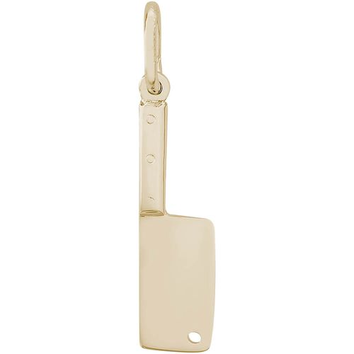 Meat Cleaver Charm Gold Plated - 10-3660