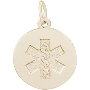 Medical Symbol Charm 10K Gold - 10-5098