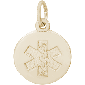Medical Symbol Charm 10K Gold - 10-5203