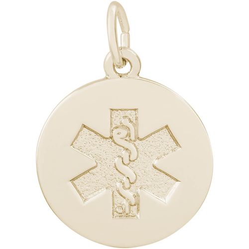 Medical Symbol Charm 10K Gold - 10-5098