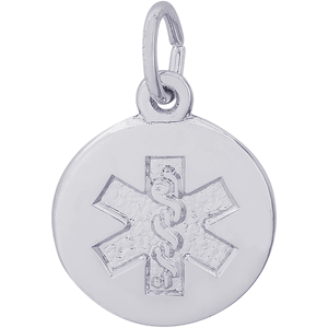 Medical Symbol Charm Silver - 10-5203