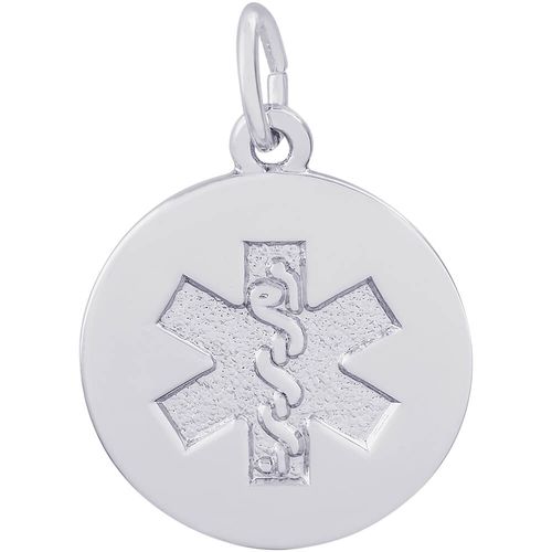 Medical Symbol Charm Silver - 10-5098