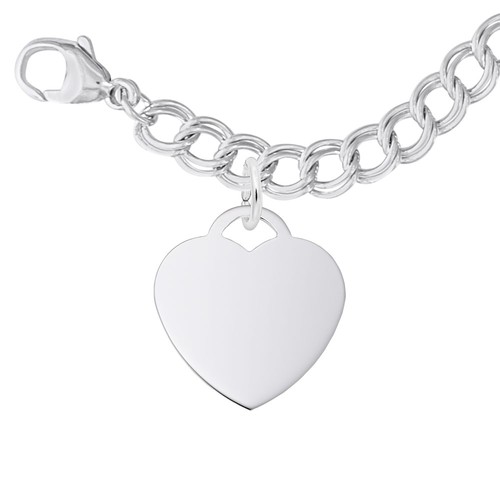 Rembrandt Medium Heart Bracelet Set Gold Plated - 27-8421-117-117-gp