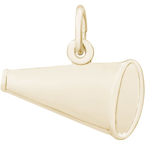 Megaphone Cheerleading Charm 14K Gold - 10-7915