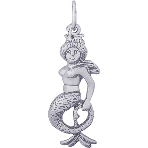 Mermaid Charm Silver - 10-5381