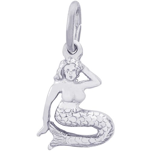 Mermaid Charm Silver - 10-1735