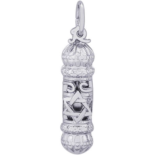 Mezuzah Charm Silver - 10-8238