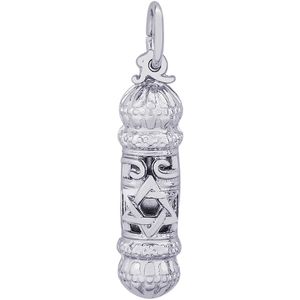 Mezuzah Charm Silver - 10-8238