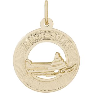 Minnesota Charm Gold Plated - 10-4443