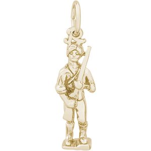 Minuteman Charm 14K Gold - 10-2953