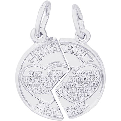Mizpah Charm Silver - 10-6067