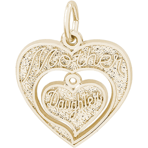 Mother & Daughter Charm 14K Gold - 10-3567