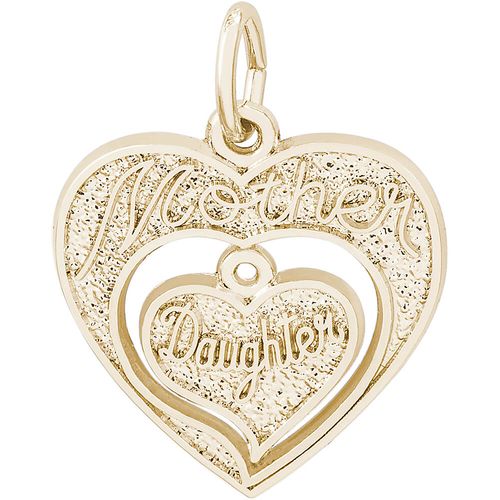 Mother & Daughter Charm Gold Plated - 10-3567