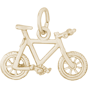 Mountain Bike Charm Gold Plated - 10-3362