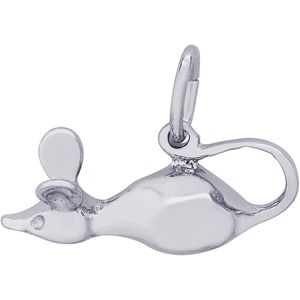 Mouse Charm Silver - 10-1498