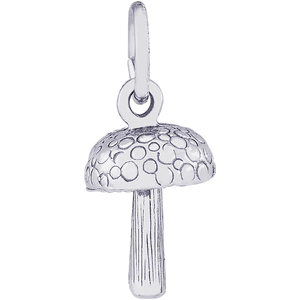 Mushroom Charm Silver - 10-2327