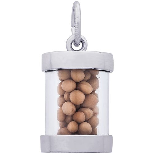 Mustard Seeds Charm Silver - 10-7800