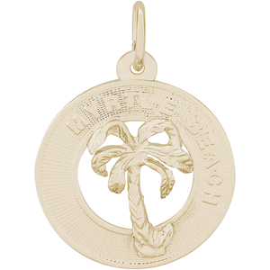 Myrtle Beach Charm Gold Plated - 10-3783
