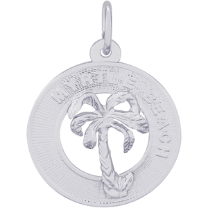 Myrtle Beach Charm Silver - 10-3783