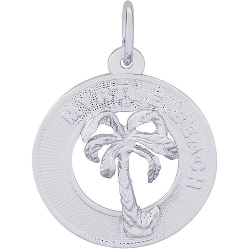 Myrtle Beach Charm Silver - 10-3783