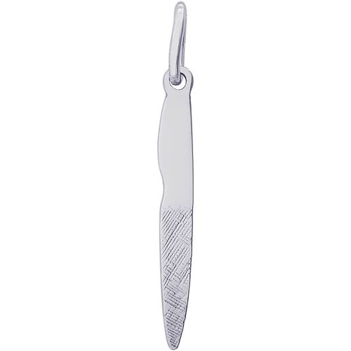 Nail File Charm Silver - 10-4029