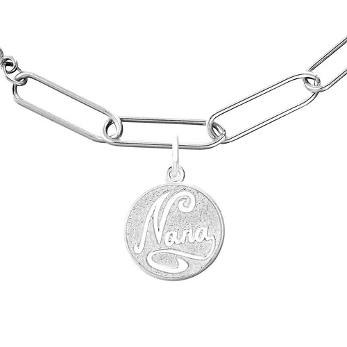 Rembrandt Nana Disc Bracelet Set Sterling Silver - 7 Inch - 27-2428-303-7-ss