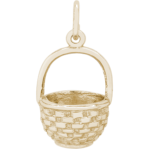 Nantucket Basket Charm Gold Plated - 10-3323