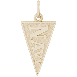 Navy Charm 14K Gold - 10-5218