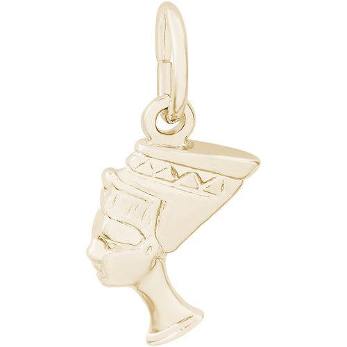 Nefertiti Charm Gold Plated - 10-1589