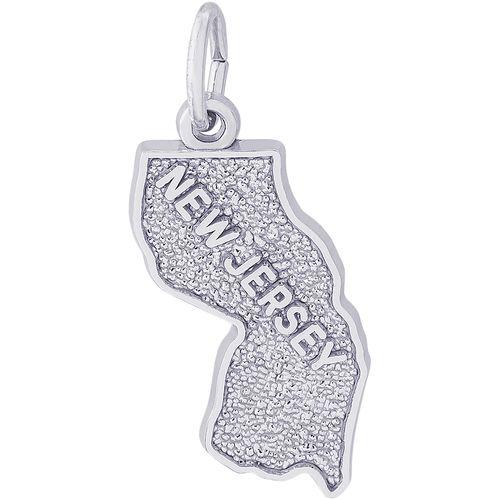 New Jersey Charm Silver - 10-3071