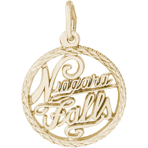 Niagara Falls Charm 10K Gold - 10-4745